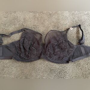 Victoria's Secret Charcoal Lace Bra